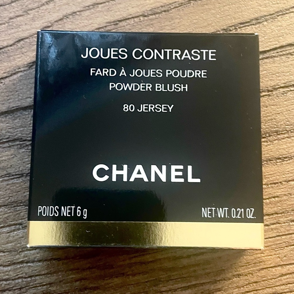 CHANEL Powder Blush 80 Jersey Peach Pink